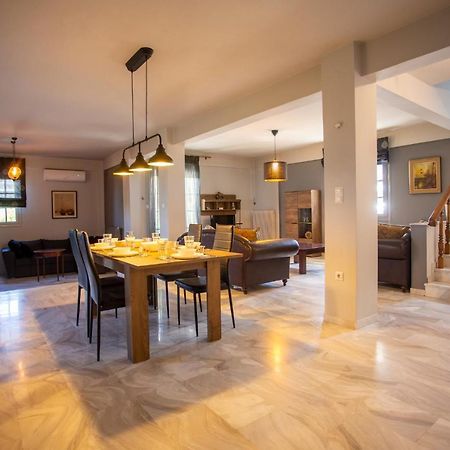 Τraditional Fully Detached Villa On A Luxurious Hillock Of Thessaloniki With Its Own Garden Also For Family & Wedding Gatherings For 10 To 25 People Only 15 Minutes From Airport Extérieur photo